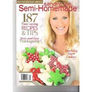 Sandra Less Semi Homemade Magazine (187 Time Saving recipes & tips 