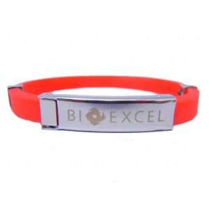  Science Balance Germanium Ion Power Bracelet   Red + Free Bio Card 