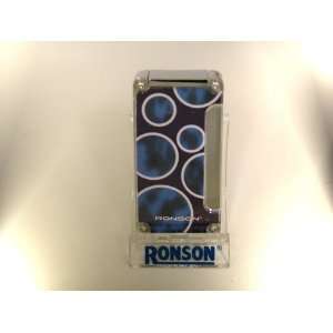  Ronson  Window Art Jet Flame Gas Lighter Sports 