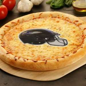  NFL Baltimore Ravens 6 Pack Edible Helmet Pizza Prints 