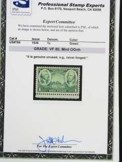 US Stamps Early Mint Certified Stock 200+ Certificates  