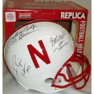  Johnny Rodgers,Mike Rozier and Eric Crouch Nebraska 