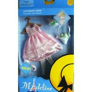  Madeline Flower Girl Dress 8 Doll Poseable Doll Outfit 