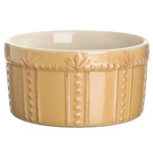 Signature Housewares Sorrento 11 Ounce Stoneware Ramekin, Gold:  
