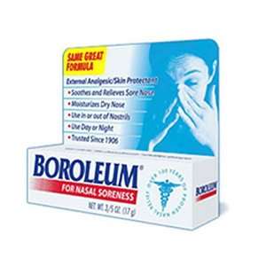  Boroleum for Nasal Soreness Tube, 5 Ounce (Pack of 2 