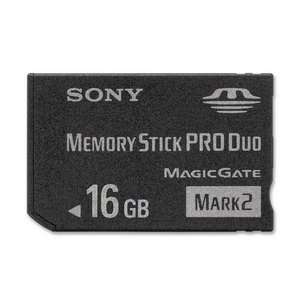  Sony 16GB Memory Stick PRO Duo Card (Mark 2): Electronics