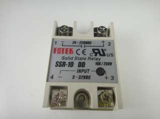 Solid State Relay SSR 10DD DC DC 10A 3 32VDC 24 220VDC  