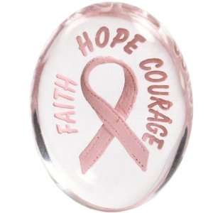  Hope Pink Ribbon Comfort Stones  12 pk 