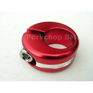  Peregrine style BMX bicycle seat clamp 25.4mm (1) RED 