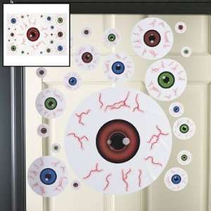  Eyeball Window Clings   Party Decorations & Floor & Window 