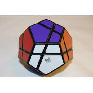    QJ Super Megaminx Dodecahedron Puzzle Cube Black Toys & Games