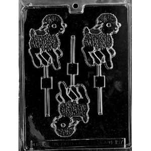  LAMB LOLLY Easter Candy Mold chocolate: Home & Kitchen