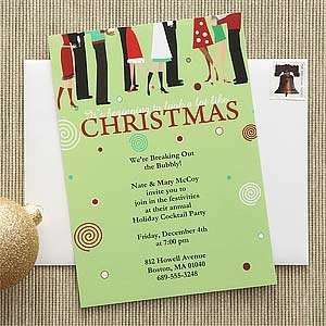  Christmas Party Personalized Party Invitations: Health 