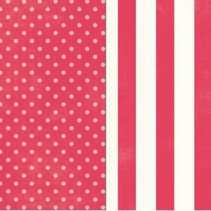  Dots & Stripes 2 Soda Fountain Double Sided Cardstock 12 