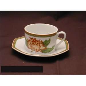  Fitz And Floyd Chrysantheme Cups & Saucers Kitchen 