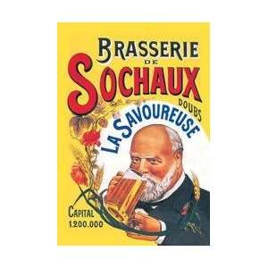  Brasserie de Sochaux 12x18 Giclee on canvas