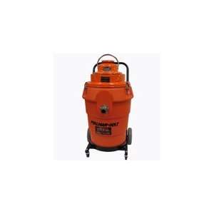   Holt 2 hp 12 gal HEPA vac with poly tank on dolly
