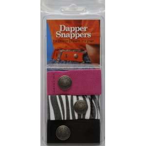  Dapper Snappers  3 Pack   Pink, Zebra, Black Everything 