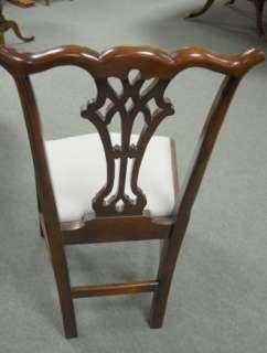 Chippendale Dining Chairs Mahogany Set 8  