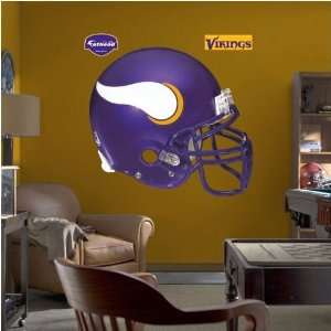    Minnesota Vikings Helmet Fathead Wall Sticker: Sports & Outdoors