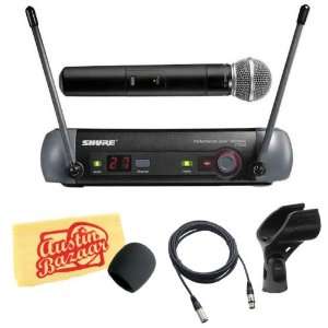  ?Shure PGX24/SM58 Wireless Handheld Microphone System Pack 