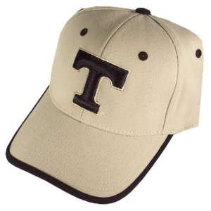   Tennessee Volunteers Khaki Classy 1Fit Hat: Sports & Outdoors