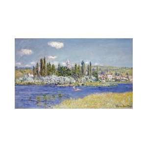  Vetheuil Giclee Poster Print by Claude Monet, 20x14