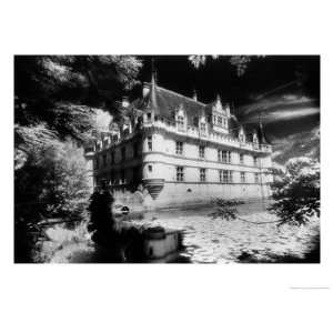  Azay Le Rideau, Loire Valley, France Places Giclee Poster 