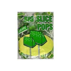 Big Slice Pop Green Apple 48 Pop Bag:  Grocery & Gourmet 