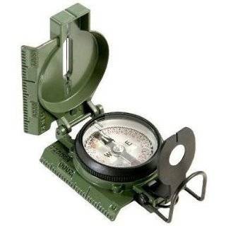 military prismatic sighting compass w pouch