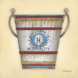    Hospitality Finest LAMINATED Print Linda Spivey 6x6