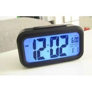   lazy Alarm Clock,light Sensor Luminous Clock,clever Clock: Electronics