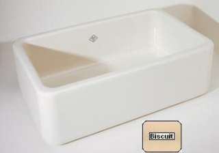 ROHL 30x18 Fireclay Apron Kitchen Sink   RC3018 BISCUIT  