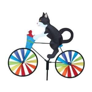  20 inch Tuxedo Cat Bicycle Spinner   (Wind Garden Products 