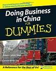 Doing Business in China Dummies Book  Robert Collins Carson Block NEW 
