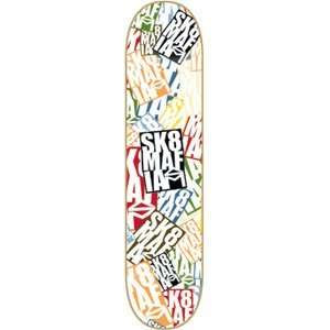 Skate Mafia Triple Stacked Deck 7.75 With Grip  Sports 