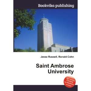  Saint Ambrose University Ronald Cohn Jesse Russell Books