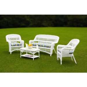   Portside 4 Pieces Seating Set in Coasta: Patio, Lawn & Garden