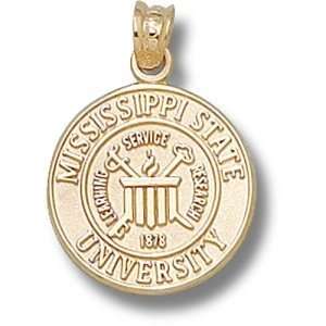  Mississippi State University Seal Pendant (14kt) Sports 