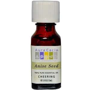  Aura Cacia Anise, Essential Oil, 1/2 oz. bottle Health 