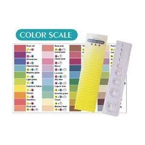  Color Scale With Color Chart For Mixing Colors To Create New Colors 
