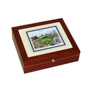   Detriot Tigers Comerica Park Stadium Mini Desk Box: Sports & Outdoors