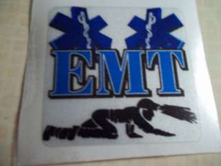 EMT Crawling Miner Coal Mining Sticker  
