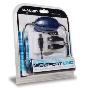  USB MIDISport Uno   1 In / 1 Out MIDI Interface Musical 