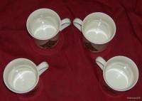 Lynns Stoneware Christmas Tree Coffee Cups / Mugs  