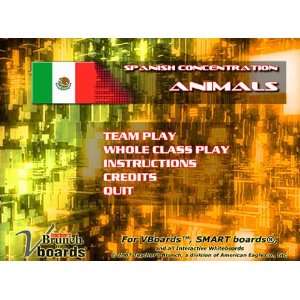  Spanish Concentration Game Animals on CD: Office Products
