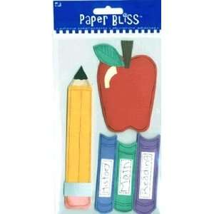  Westrim Paper Bliss Adhesive Embellishments School BLISS 