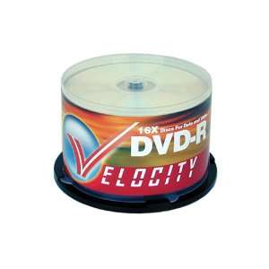  Velocity DVD R 16X 4.7 GB Discs (50 spindle) Electronics