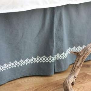  Amy Butler Constanta Tailored Bed Skirt: Home & Kitchen