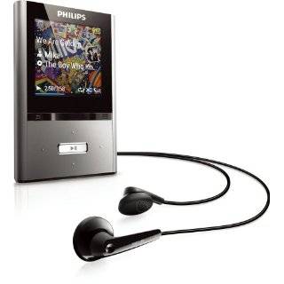     Philips GoGear Vibe 8 GB  Player (Silver